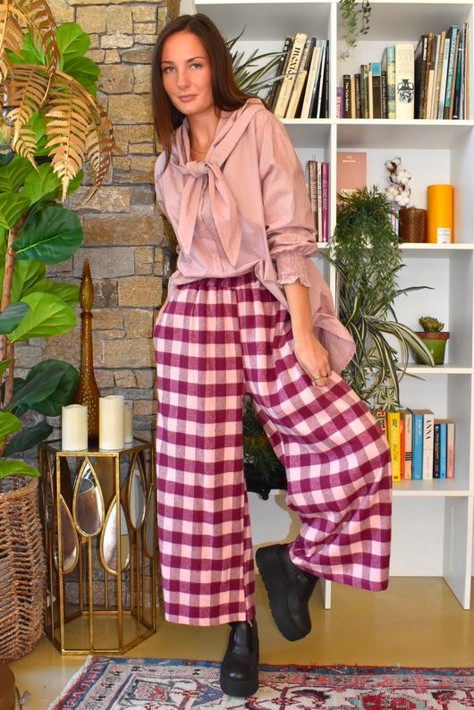 Paloma Tela Neckerchief Blouse Antique Rose